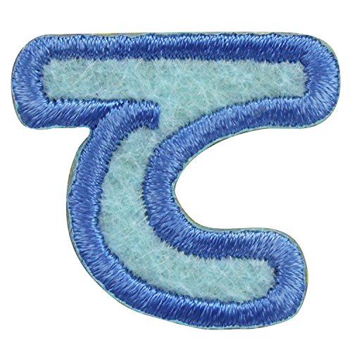 サンヒット ワッペン て ブルー ABS2-19