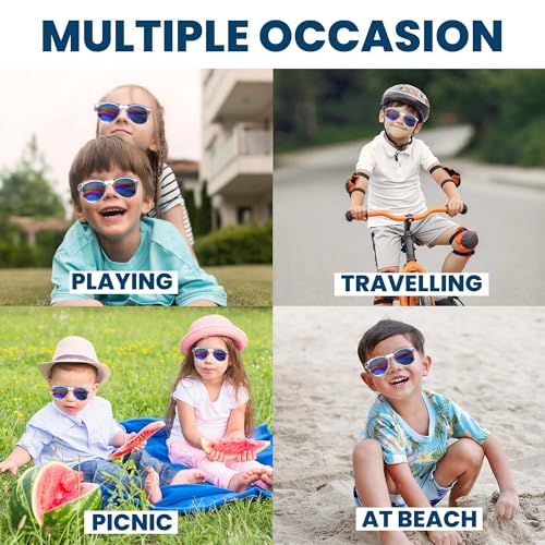 Image of Koochie-Koo UV Rays Protective Full Frame Sunglasses For Kids With Case (Pack of 1)