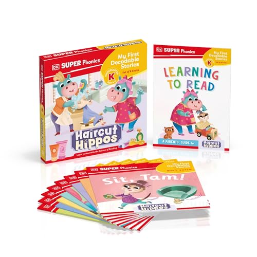 DK Super Phonics My First Decodable Stories Haircut Hippos