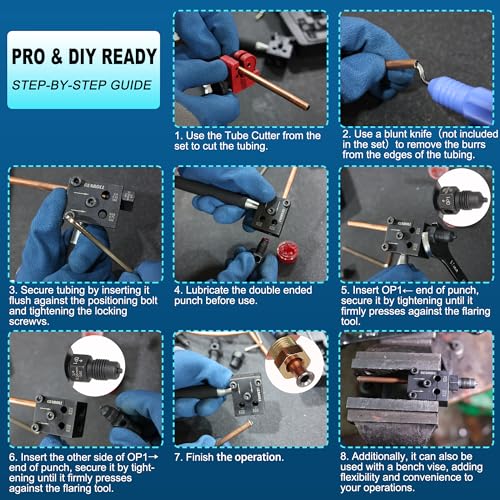 GEAROLL Double Flare Tool Kit