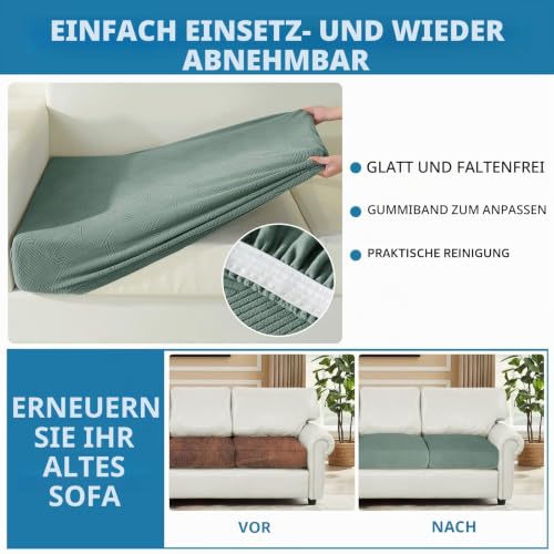 Sofa Sitzkissenbezug Stretch, Sofa Sitzbezug, Elastischer Kissenbezüge, Sofa