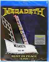 Amazon.com: Rust In Peace Live [Blu-ray] : Megadeth: Movies & TV