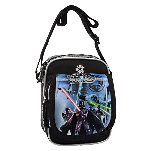 Star Wars Bandolera Niño  Color Negro  2.85 litros