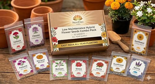 Image of Low Maintenance Hybrid Flower Seeds Combo Pack- All Year Flower Seeds Supply (EAST INDIA ALL YEAR)