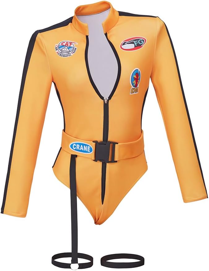 MelangCos Adult Kill Bill Costume The Bride Cosplay Yellow Bodysuit Women Sexy Halloween Costumes