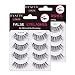 DAYFIN Natural False Eyelashes Handmade Multipack False Lashes Lightweight Full Cover No Glue Fake Eyelashes (8 Pair, DF WSP)