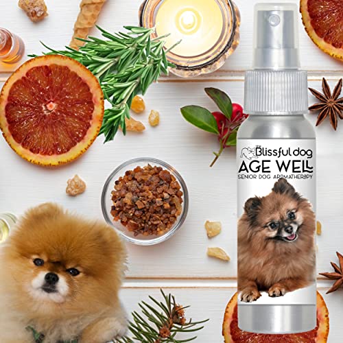 The Blissful Dog Pomeranian Age Well Spray Aromaterapia