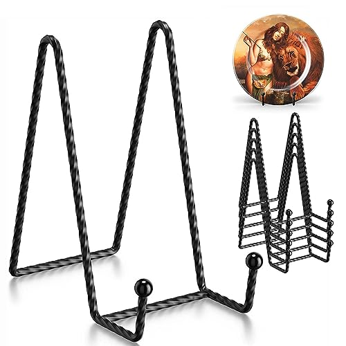 Catálogo para Comprar On-line Soportes para platos disponible en línea para comprar. 40 GAESHOW Paquete de 6 Soporte de Exhibición, 4.5 pulgadas de Caballete para Platos Decorativos, Soporte para Cuadros de Mesa de Metal, Plato de Arte de Mesa para Mostrar Fotos,...