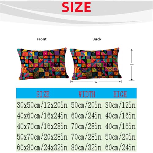 Fundas para cojines 70 x 50 modernos de terraza y sofá exterior e interior 6