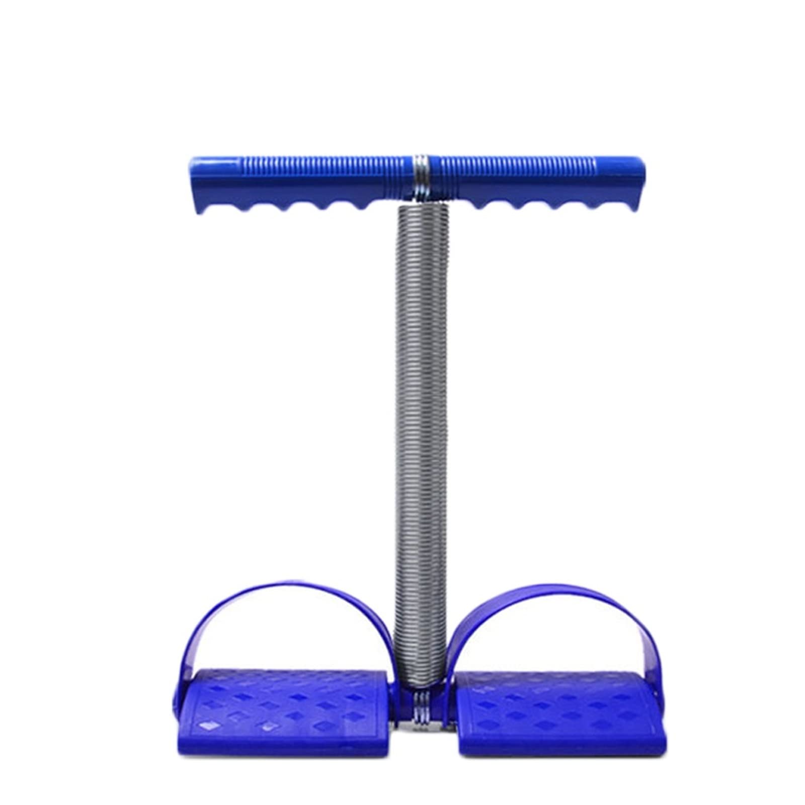 Brustzieher-Federwiderstandsbänder, elastischer Stahl-Yoga-Spanner, Fitnessgeräte für Frauen und Männer, Expander, Workout, Heim-Fitnessstudio, Übungstraining (Farbe: Blau)