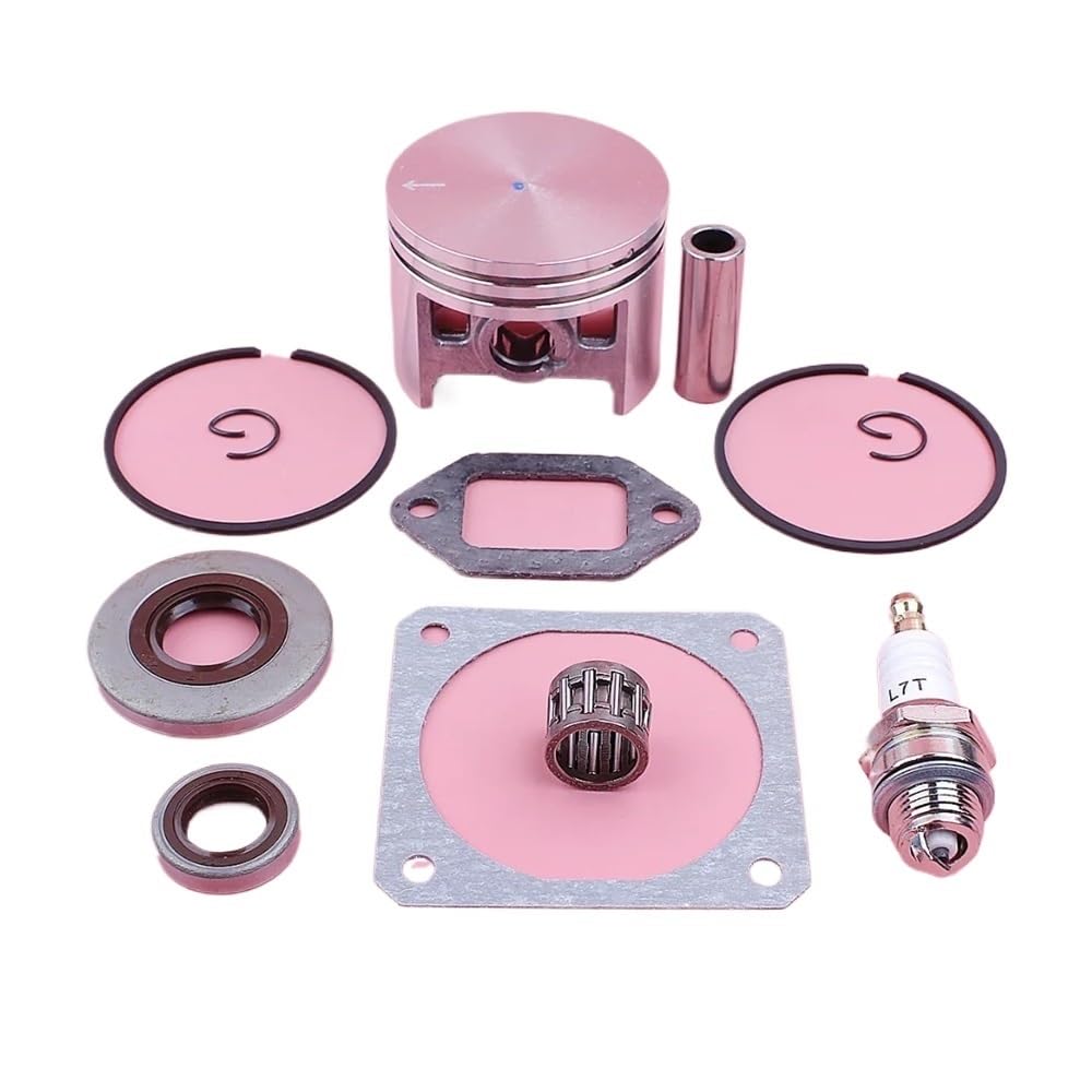 Segments de piston 52 mm pour réparer une perte de compression sur MS380 038