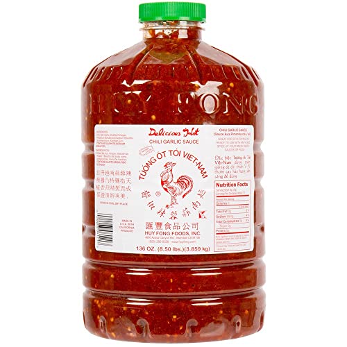 Image of Huy Fong Chili Garlic Sauce, 8.50 Pound ,Garlic,136.0 Ounce