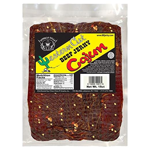 Buffalo Bills Cajun Beef Jerky