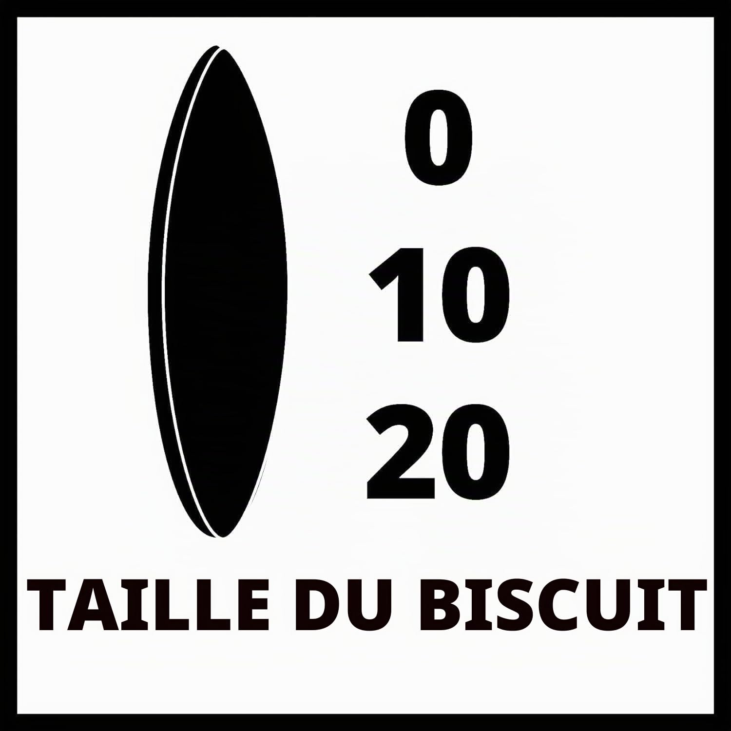 Einhell Fraiseuse à lamelle TC-BJ 900 (860 W, Réglage d'angle d'inclinaison 90°, Blocage de l'arbre, Livré en coffret avec sac à poussière et clé à ergots)