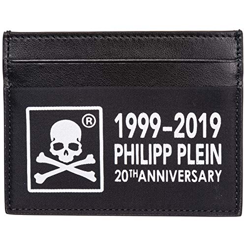 Preisvergleich Produktbild Philipp Plein herren Anniversary 20th Kreditkartenetui black