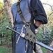 Soporte De Cinturón De Espada De Cuero Medieval para Hombres, Rana De Espada Larga De Guerrero Adulto, Funda De Espada con Hebilla Ajustable para Cosplay