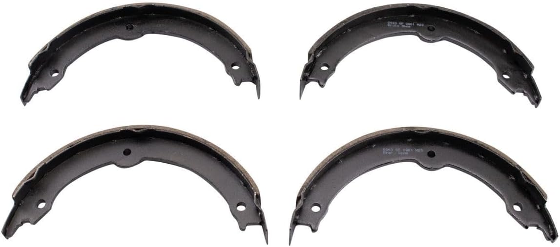 Replacement Rear Parking Brake Shoe Set Fits 08-21 LX570 Toyota Land Cruiser Sequoia Tundra Mechanics Choice for Lexus