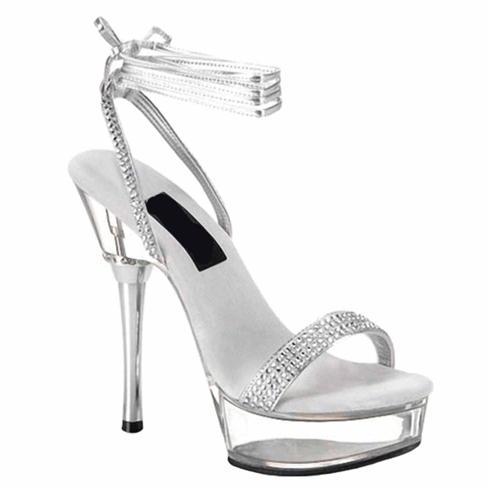 MUYEY14 CM Stiletto High Heel Platform Stripper Sexy Lap Pole Dancing Shoes Large Size Unisex for Party Club Work