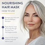 Routine Wellness Deep Conditioning Hair Mask - Bring Dry, Damaged Hair Back to Life – Hydrating Repair Treatment that Moisturizes, Strengthens & Adds Volume – Coconut & Vanilla 8oz - Image 4