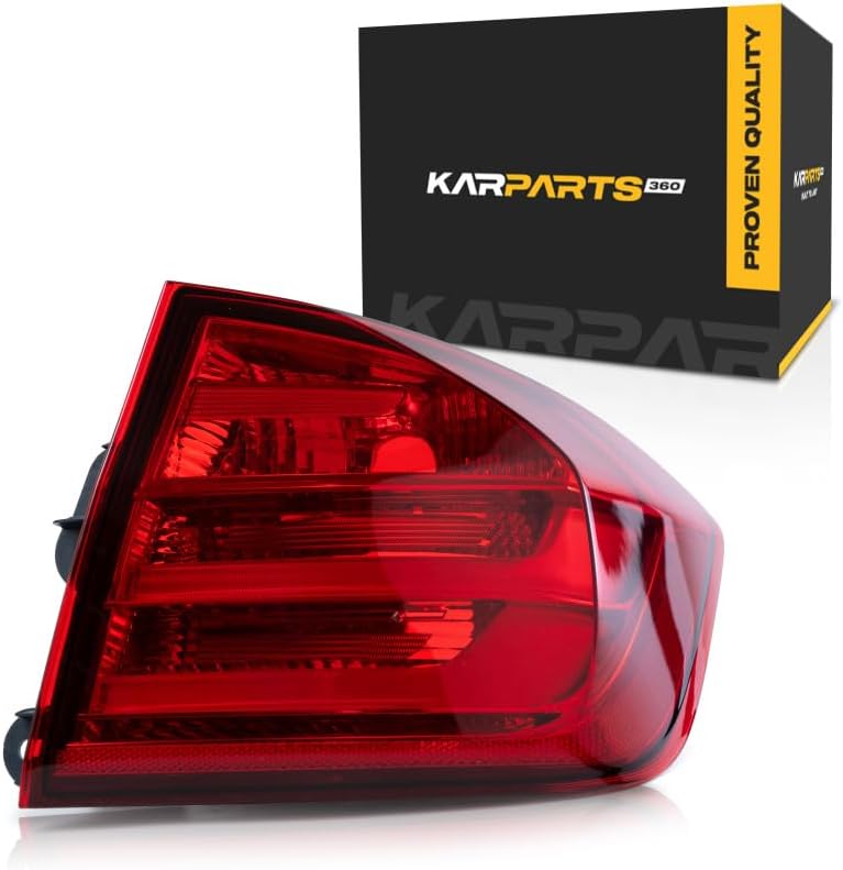 For BMW 3 Series Sedan 320i 325i 328i 335i 328d 12-15 / Hybrid 13-15/M-3 Sedan 2015 Tail Light Outer Passenger Side DOT Certified | BM2805104 | 63 21 7 313 040