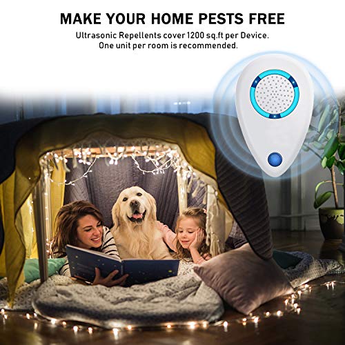 image for Palmandpond Ultrasonic Pest Repeller, 2021 Newest Ultrasound Indoor Pe