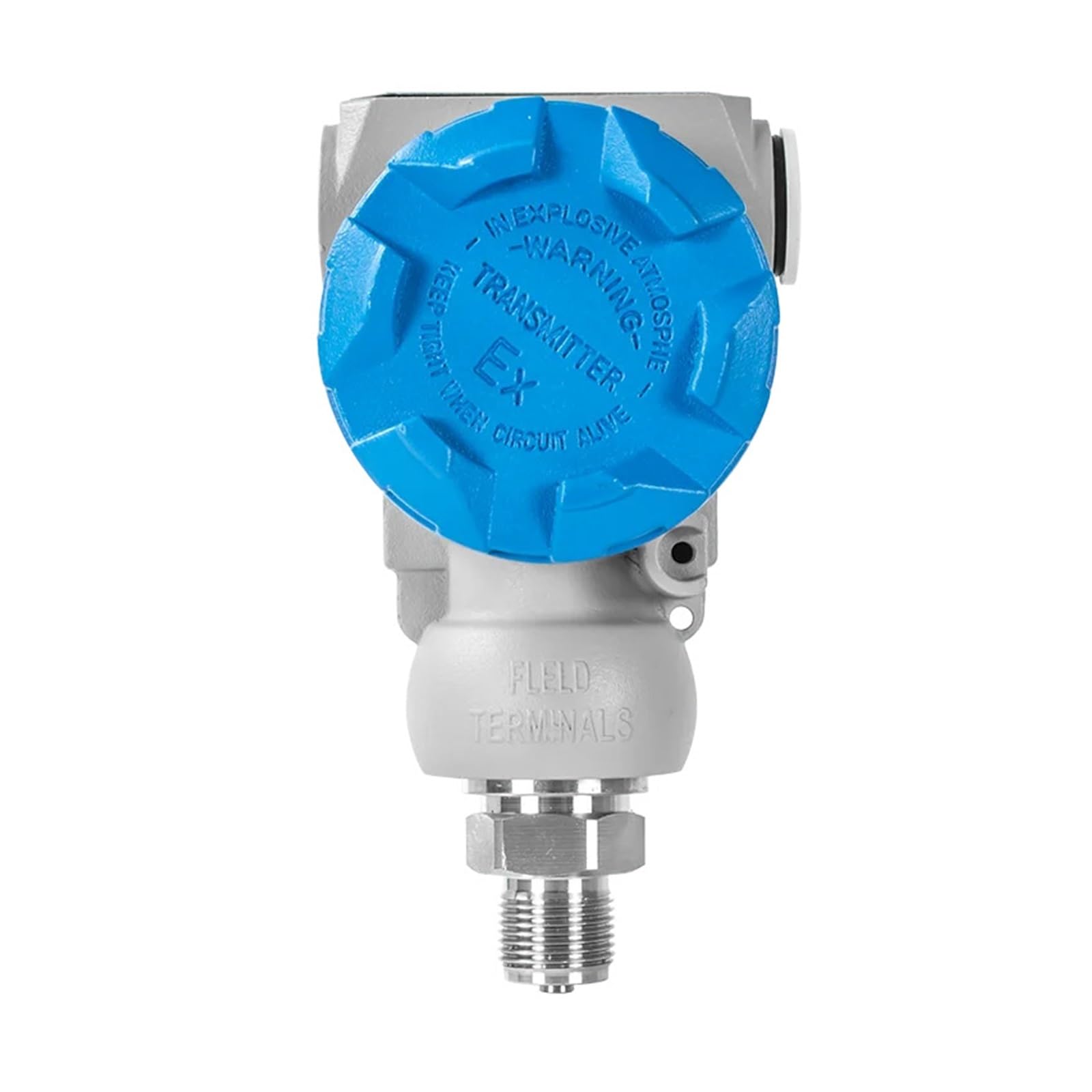 Sensor de presión Absoluta de 0-600bar, 4-20mA, RS485, Sensor de presión de tubería hidráulica, transmisor de presión de Aire y líquido(0-30Bar,4-20mA Output LCD)