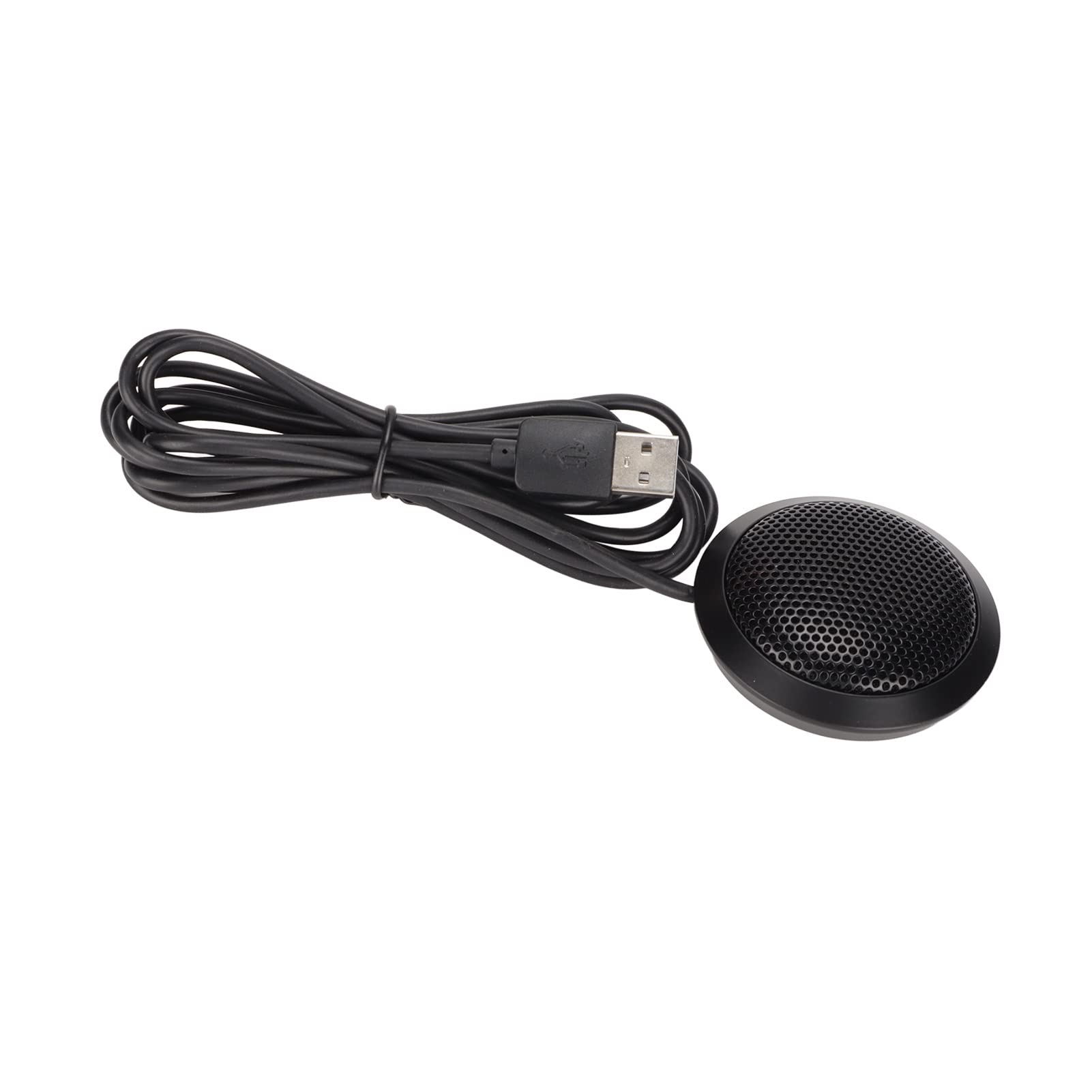 NutriEss USB Conference Microphone Noise Reduction 360° Omnidirectional Portable Desktop Computer Mic for Laptop Game Podcasts