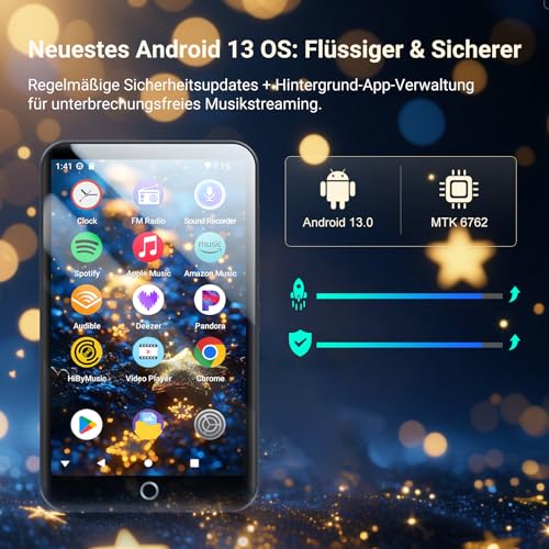 MP3-Player mit Lautsprecher und WiFi-Funktionalität