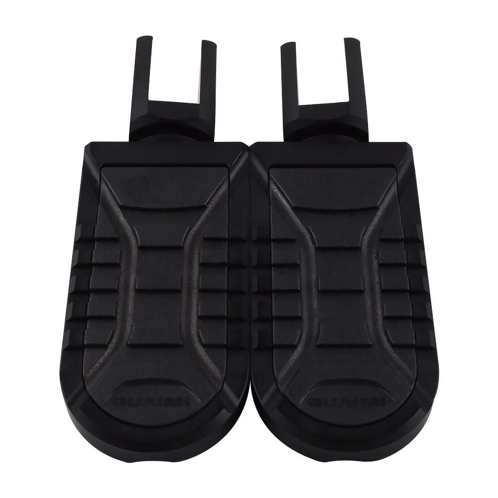 For BMW R1250GS 2019-2020, R1250GS ADV 2019 2020, R1200GS LC 2013-2018, R1200GS LC ADV 2014-2018 Repose-Pieds Réglable De Moto Rotatifs De Passager Arrière (B-Argent