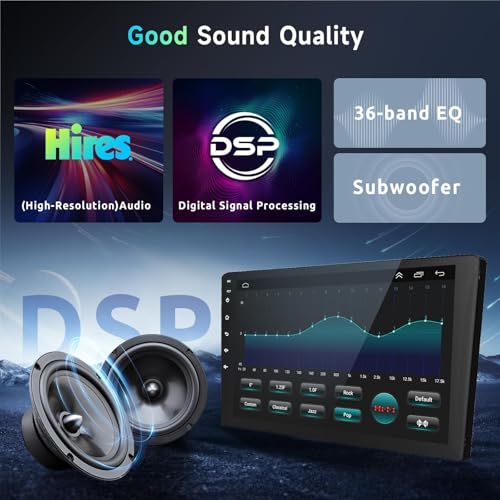 Image of 8 Core 8+128G Android Car Radio Stereo for Toyota Camry 2006-2011 with Wireless Carplay Android Auto, 9 Inch QLED Touch Screen, WiFi /4G, GPS Navi, DSP /Hi-Res, AM /FM, Bluetooth 5.0, Backup Camera