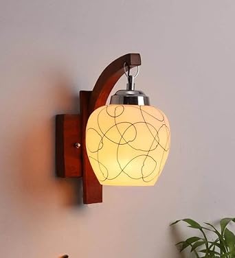 Penzy Designer Home Decorative Modern Wall lamp for Living Room, Bedside, Bedroom, Decorative Light for Indoor Application (Without Bulb) Round lamp - image, photos