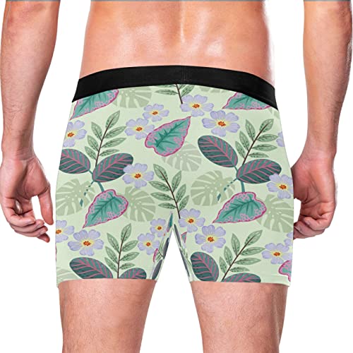 Bóxer para hombre calzoncillos ultrasuaves Vnurnrn elásticos que evitan rozaduras molestas 3