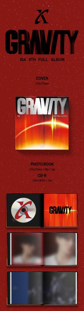 Générique Xia Kim Junsu - Gravity [Orbit Ver.] 5th Full Album