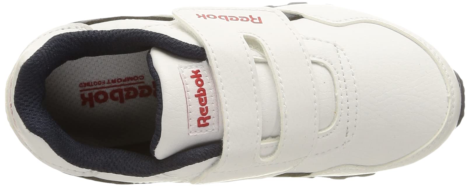 Reebok Royal Rewind Run KC, Zapatillas Unisex bebé, Ftwr White Vector Navy Vector Red, 25.5 EU