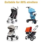 Kinderwagen Handwärmer, Lzfitpot Kinderwagen Handschuhe Handmuff mit Fleece Innenseite, Super Warm & Weich Kinderwagenmuff, Wasserdicht, Winddicht, Universalgröße für Kinderwagen Buggy, Radanhänger