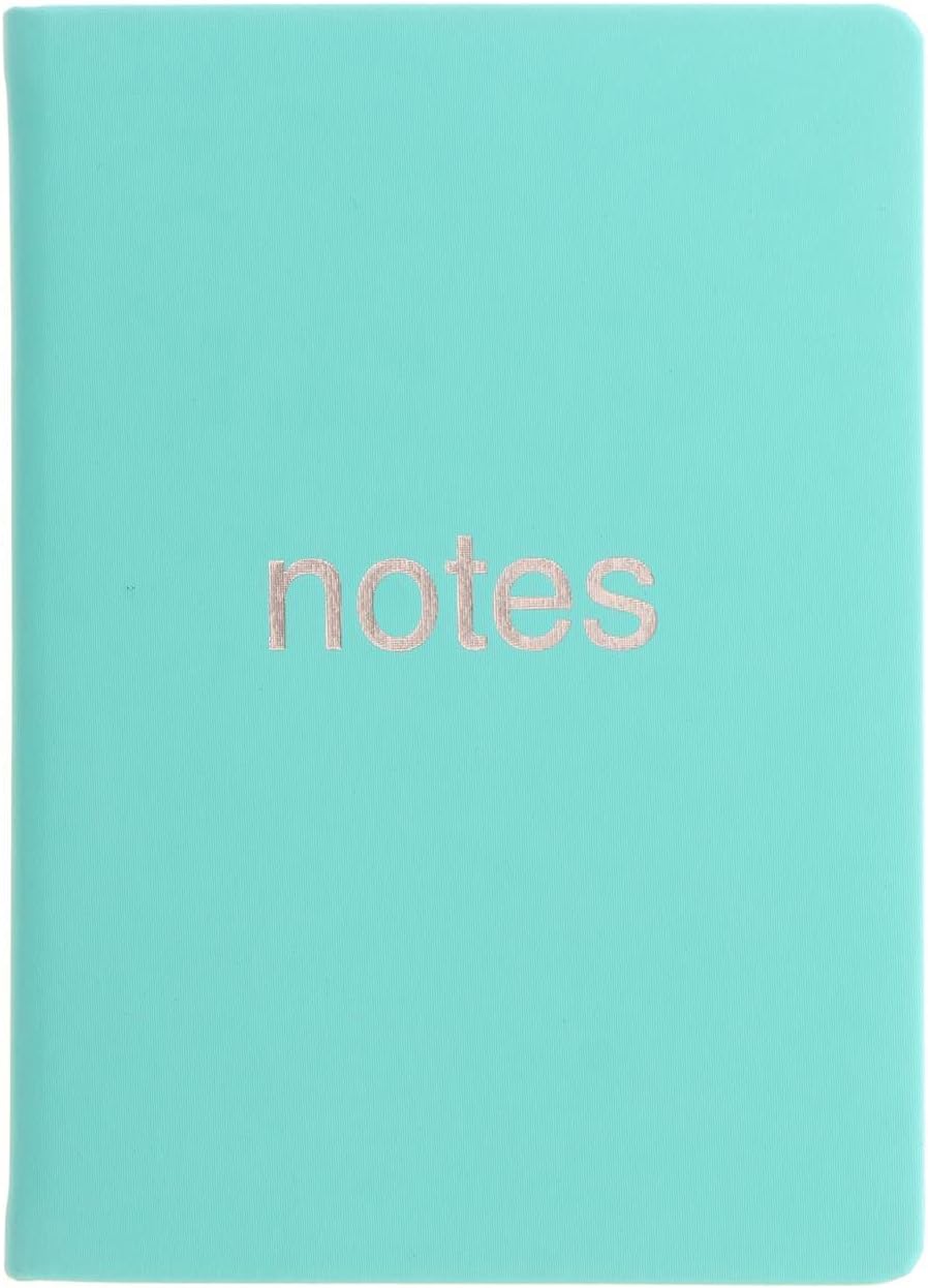Letts Dazzle A6 Notebook Turquoise