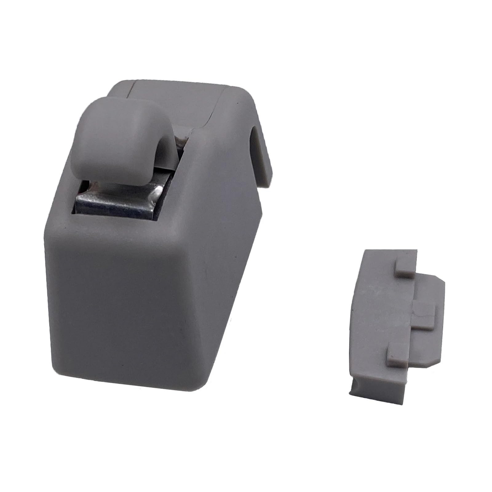 Gancio di fissaggio per aletta parasole, per Porsche, per CAYENNE, per, per Q7, per VW, per Touareg 2011 2012 2013 4L0859561 4L0859562 Clip per aletta parasole (nero)