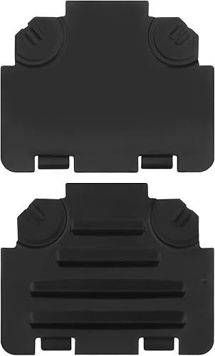 eMagTech 2 piezas de placa de cubierta de arco de rueda delantera izquierda y derecha 51717143849 51717143850, compatible con BMW E82 E88 E90 E91