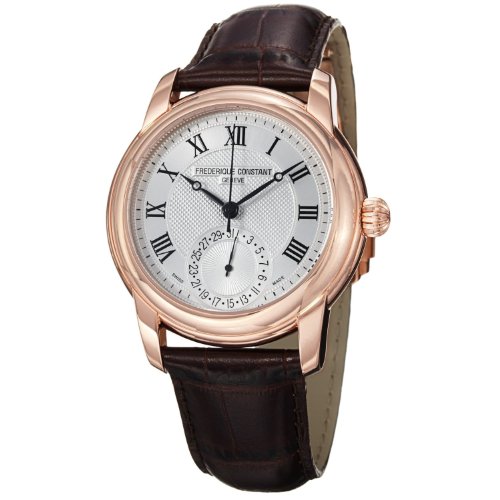 Frederique Constant Manufacture Classics Rose Gold Plated Steel Mens Watch Calendar FC-710MC4H4