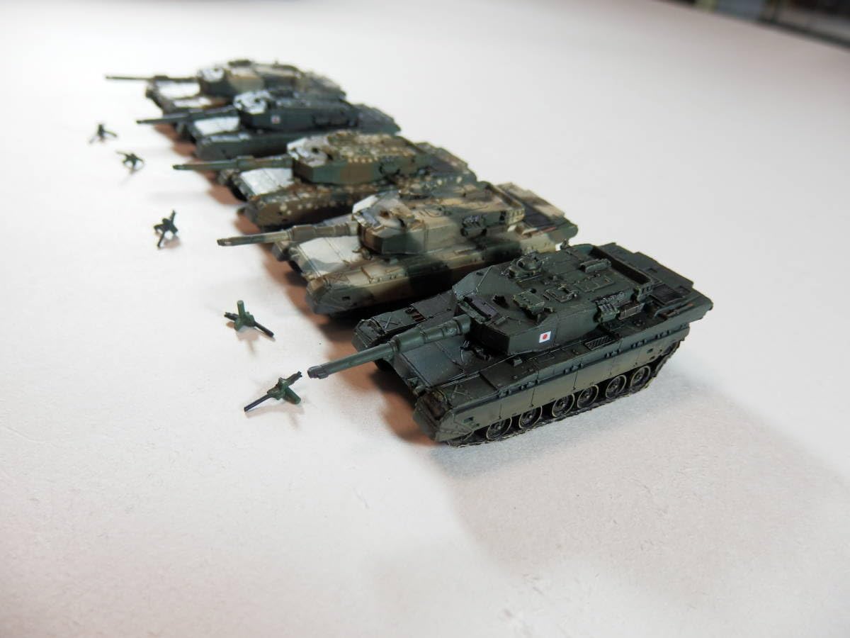Amazon.co.jp: 90式戦車 シークレット含む5種類 5両 WTM 第4弾