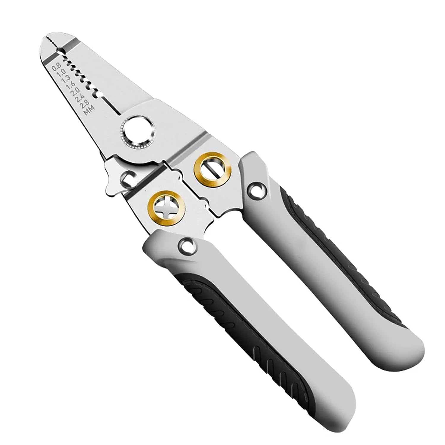 AEKDO New Wire Stripper And Crimping Tool for Electrician, Multifunction Stainless Steel Wire Puller Plier, 6 In 1 Cable Looping, Splitting, Cutting Pliers Electrical Stripping Tool (B0D7M92MPR) Amazon Price History, Amazon Price Tracker