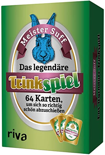 riva Verlag Das legendäre Trinkspiel: 64 Karten, um Sich so richtig schön abzuschießen