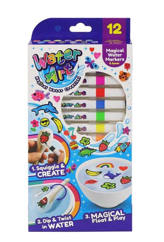 Generic Water Art Magical Creations Water Markers with Spoon (12 Pack)