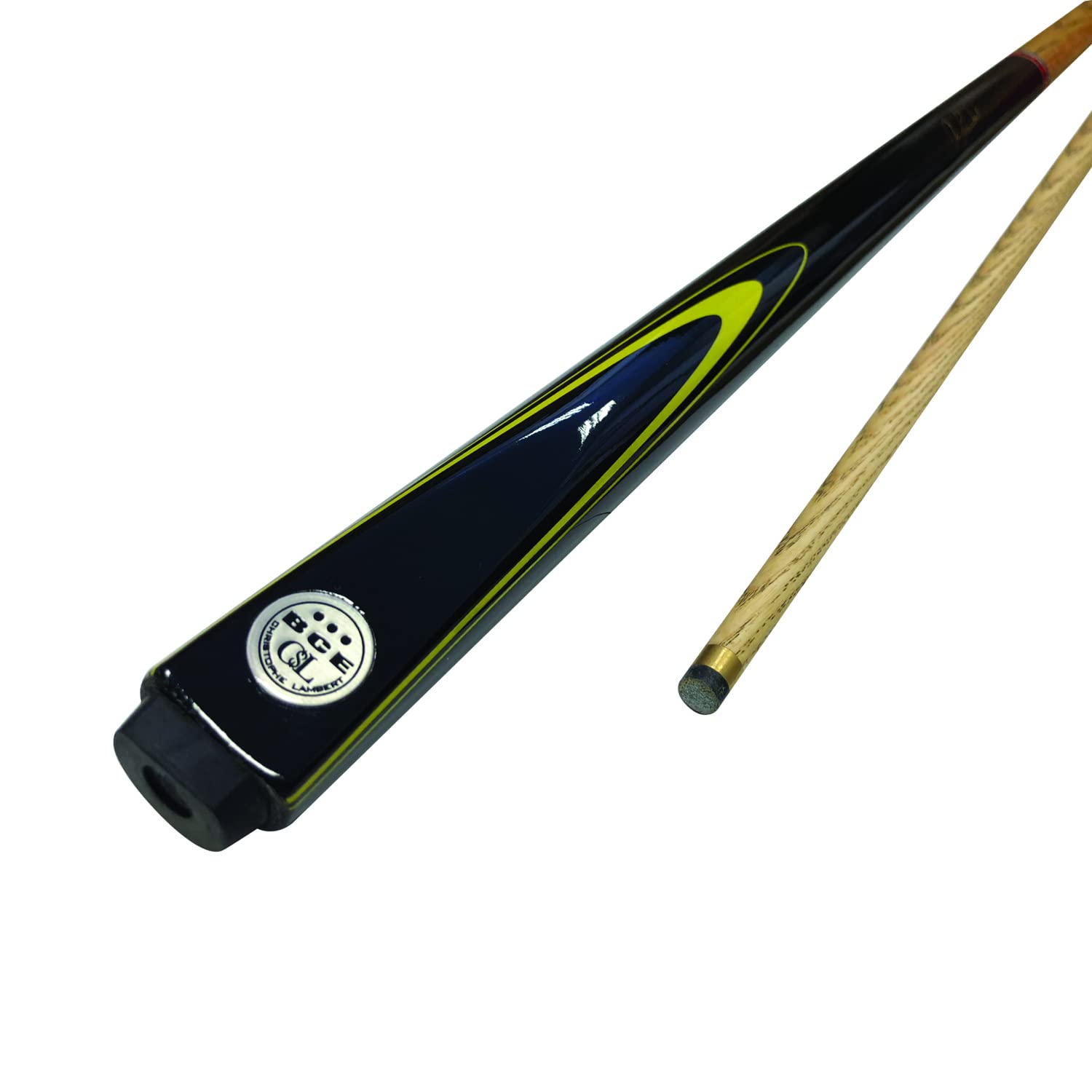 BCE Christophe Lambert - Stecca da Biliardo Inglese in 2 Pezzi, con Custodia Rigida, Punta 9 mm, 145 cm