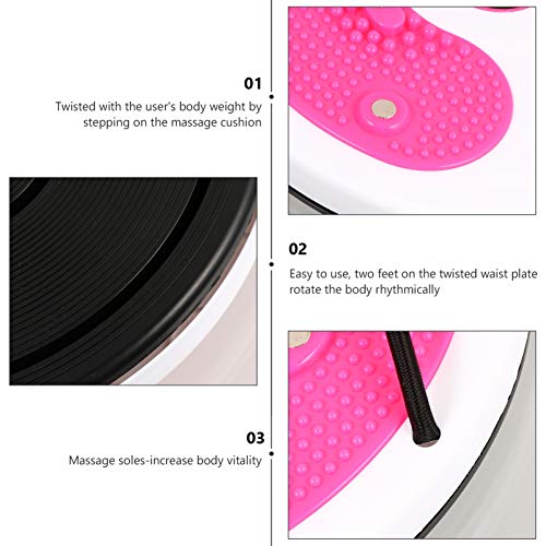 Besportble Aparador de cintura Ab com placa de torção e disco de torção abdominal para modelar o cor