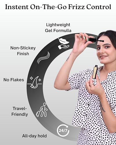 Image of Hair Finishing Stick - Anti-Frizz Baby Hair Fixer & Flyaway Tamer - Non-Greasy Hair Mascara for Broken Hair (15ml Regular)
