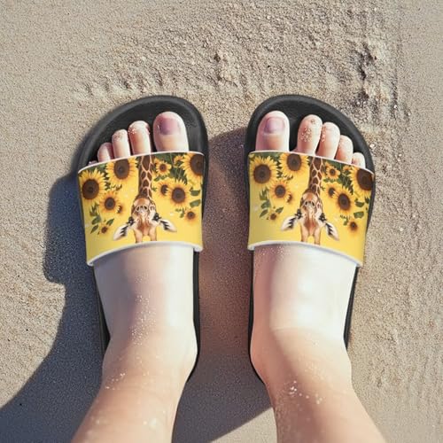 Boys Slip On Sandals Kids Slides Unisex Slides Boys Comfortable Slippers Non-slip Shower Shoes House Fashion Thick for Indoor & Outdoor Gifts4