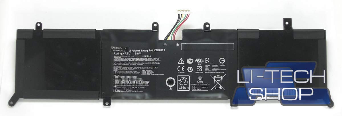 Batteria Compatibile 4800mAh per ASUS X302UA-FN177T Nero Notebook Computer Nuova