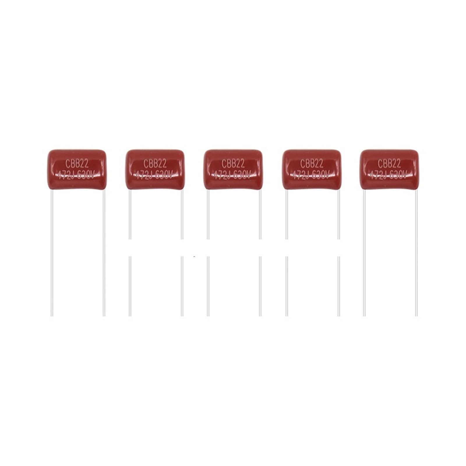 ICXLPMC 150pcs CBB Polypropylene Film capacitor Kit 10NF - 68NF 400V 630V Capacitance Assortment Set 22NF 47NF 100NF 220NF 470NF 560NF