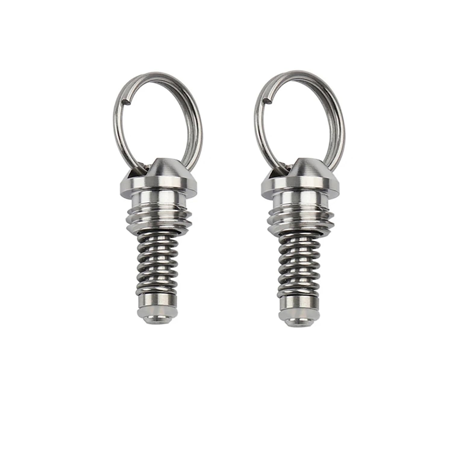 Ball Lock Keg Pressure Relief Valve, 2 Pieces All Stainless Steel Corny Cornelius Style Ball Lock Carbonation Keg Lid Pressure Release Valve Fits Most Carbonation Lid of Various Model Ball Kegs